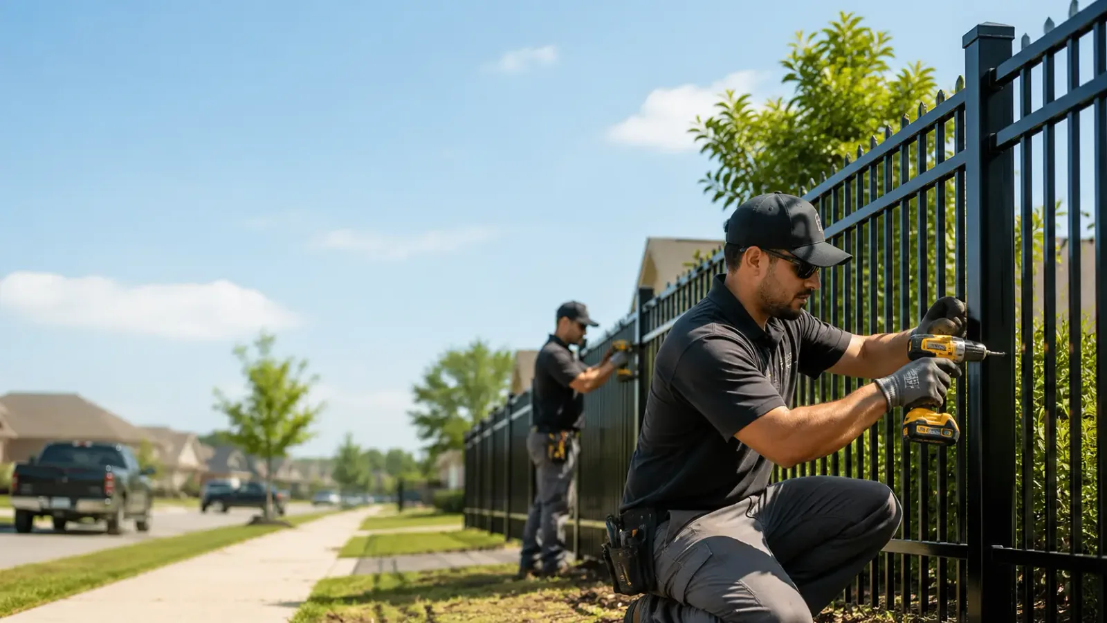Metal Fence Installation in Cisco, GA